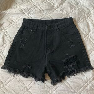 HUGE BUNDLE!! Black high waisted shorts and skirts